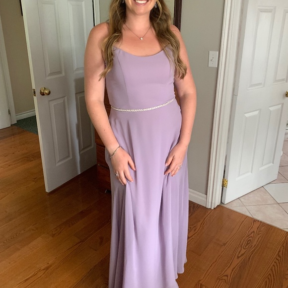 Lilac Bridesmaid Dress - Picture 1 of 2